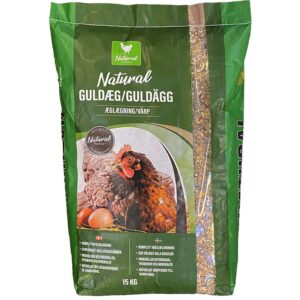 Hönsfoder, Natural Guldägg,15 kg (50)