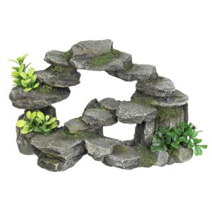 Aqua Ornaments ROCKY ARCH- w/ plants