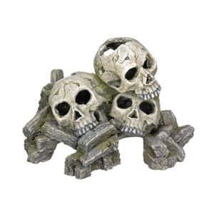 Aqua Ornaments SKULLS
