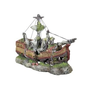 Aqua Ornaments SHIPWRECK GALLEON