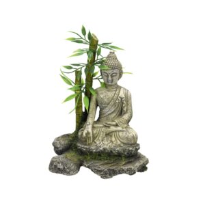Aqua Ornaments ZEN STATUE WITH BAMBOO