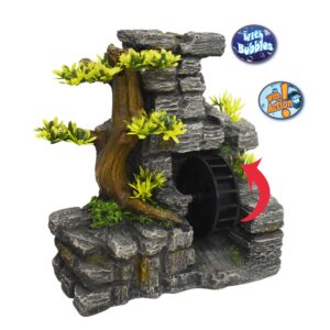 Aqua Ornaments WALL WITH WATER WHEEL