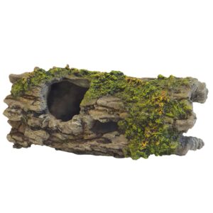 Aqua Ornaments "WOOD TRUNK WITH MOSS"