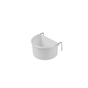 Coop cup with metal hooks