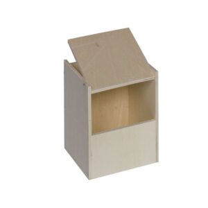 Exotic bird nesting box