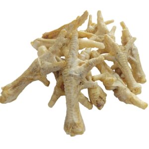Roasted chicken feet white