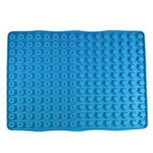 Silicon baking mat "Donut & Star", 39 x 28 cm