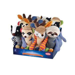 Display 12 stk - Plush animals Patchwork