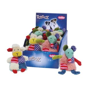 Display 20 stk., Plush animals flat