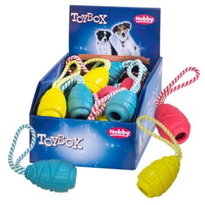 Display 16 stk., Rubber jumper with rope