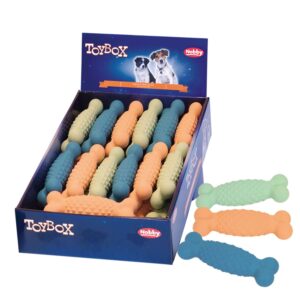 Display, Rubber bone "Diamond", 24 pcs