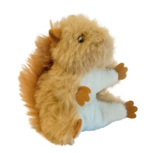 Plush squirrel with voice, with catnip