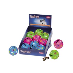 Display 9 stk. - Rubber Snackball