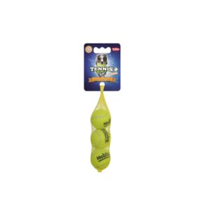 Tennis ball with squeeker