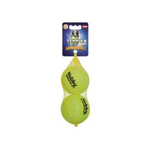 Tennis ball with squeeker