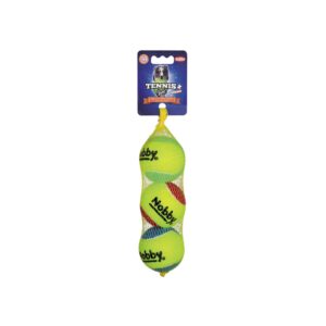 Tennis ball with squeeker