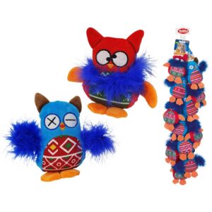 Plush Owl with Catnip