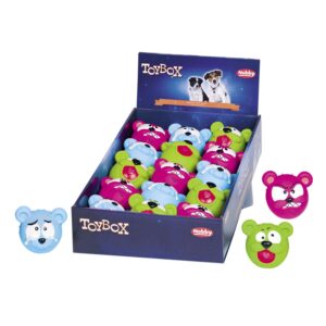 Display 15  stk., Latex toy Emotion Faces