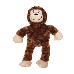 Plush monkey with rope inside