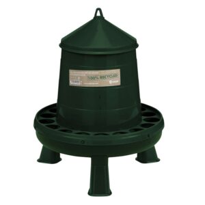 Poultry Feeder  RECYCLE  with legs plastic