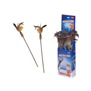 Display 18  stk., Matatabi frond with feather Display 18 pcs