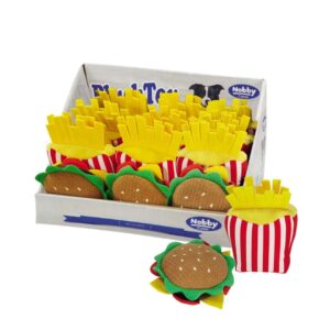 Display 18 stk., Plush food Classic
