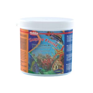 Ornamental fish flake mix