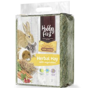 Hope Farms Herbal Hay With Vegetbles (carrot & rose hip), 1kg