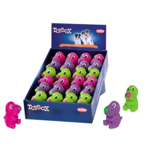 Display 24 stk., Latex Toy Dogs