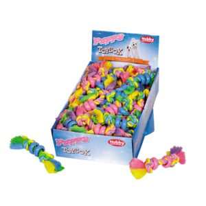 Display 48 stk., Rope Toy, Rope with rubber for puppies