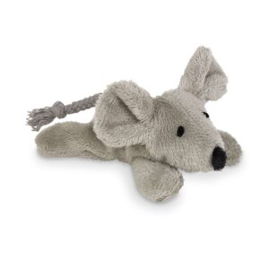 Plush mouse with catnip