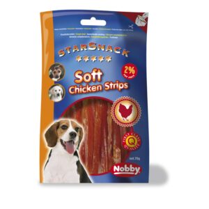 Starsnack Soft kyckling strips, 70 g (18)