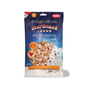 Starsnack Soft Chick Rainbow Sandwich, 70 g (16)