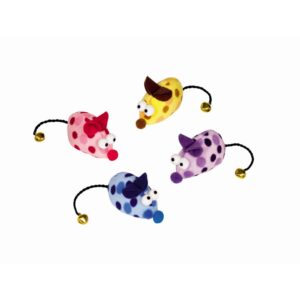 Plush mouse with catnip