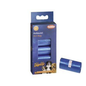 TidyUp bajspåsar, blå, value pack, 4rul/15pås (12)