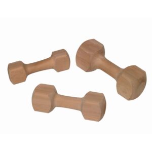 Wooden Retrieving Dumbbell