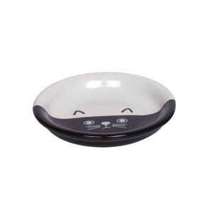 Cat ceramic milk dish FACE