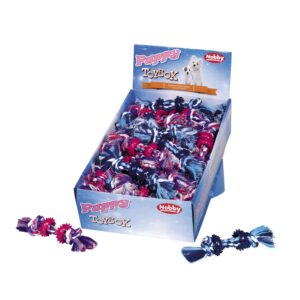 Display 48 stk. - Rope Toy, Rope with rubber for puppies
