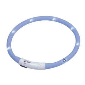 LED halsbånd hundehvalp Ø 45 cm