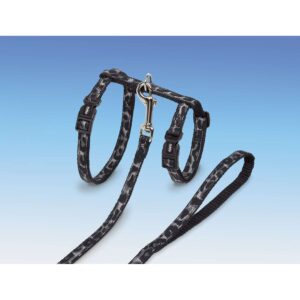 Koppel & sele XL, set till katt ,LEO, (13mm)(3)