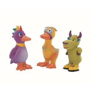 Latex bird, duck, cow
