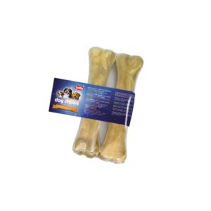 Rawhide bones pressed
