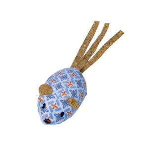 Plush mouse with catnip