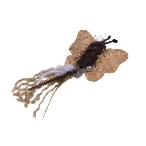 Cork butterfly with bell