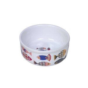 Ceramic cat dish FISH