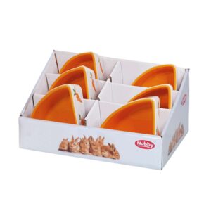 Display 6 stk. - Rodent ceramic corner bowl