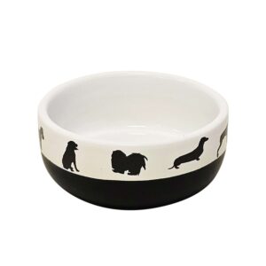Dog ceramic bowl "SHAPE"