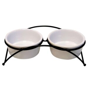 Dog food bar wire elevated FILO