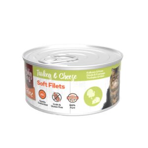 Feline Soft Filets Turkey & Cheese, 70g