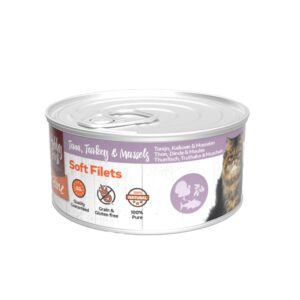 Feline Soft Filets Tuna & Turkey & Mussels, 70g